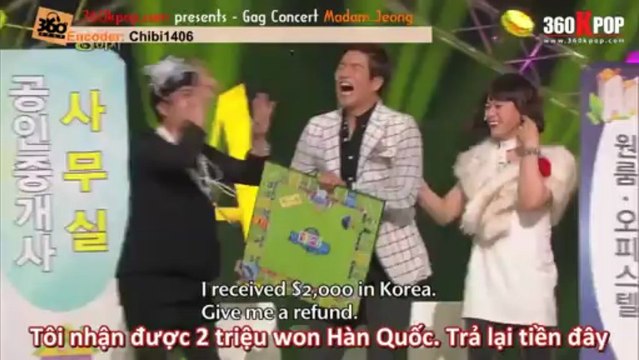 [Vietsub][Show] Gag Concert - Madam Jeong (18.05.13) [Gag Concert Team@360kpop]