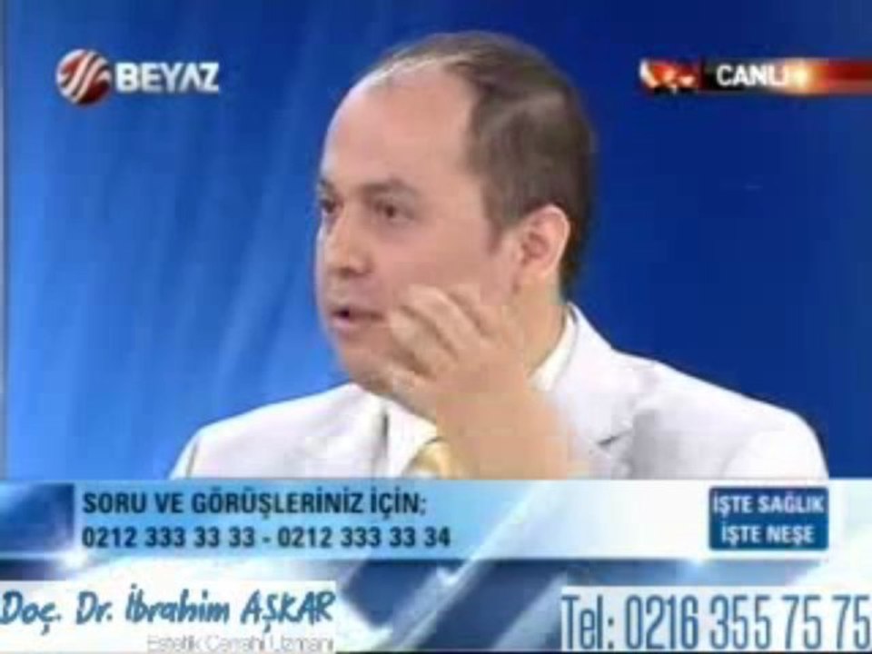 Estetik operasyonlarında doğru kombinasyonları kullanmak önemlidir - Doç. Dr. Ibrahim Askar