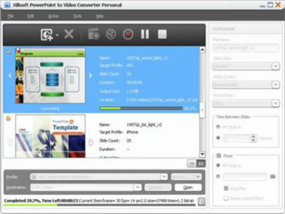 Xilisoft PowerPoint to Video Converter Personal v1.1.1 Build-20121227