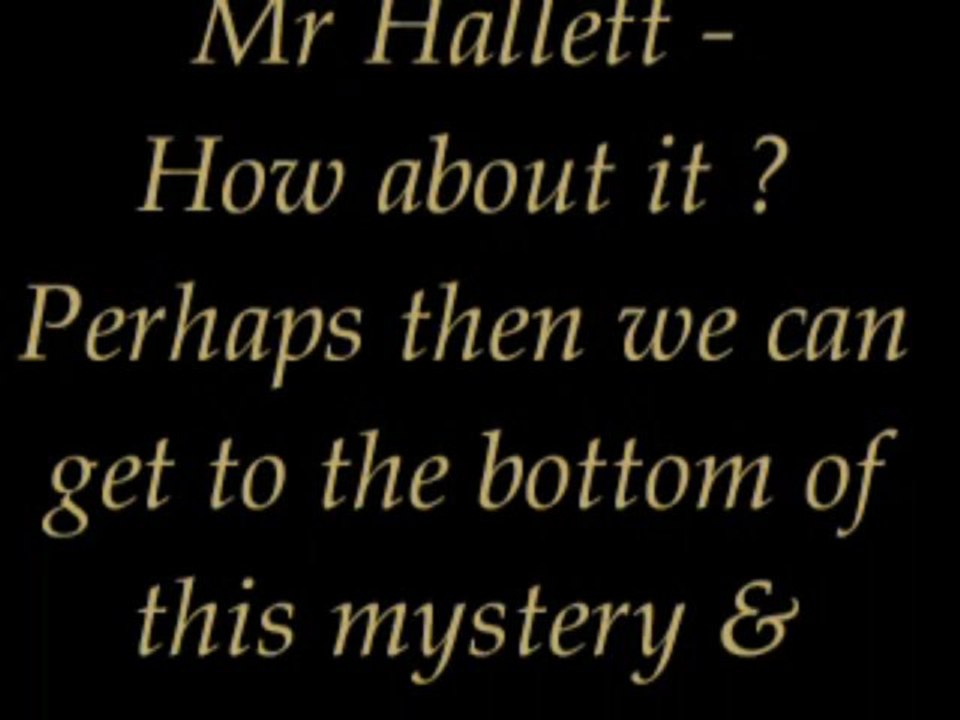 Greg Hallett - Special Request