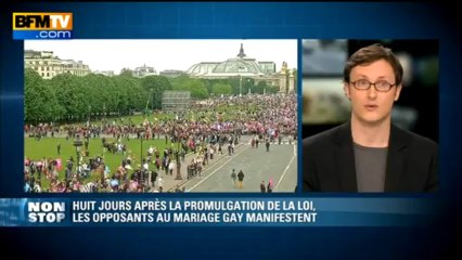 Manif pour tous: Nicolas Gougain "il y a une politisation très importante" - 26/05