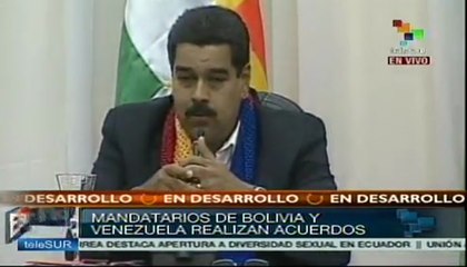 Presidente Maduro agradece a Evo Morales lealtad con Hugo Chávez