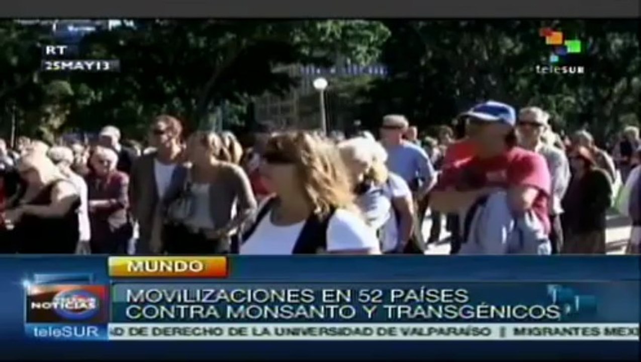 Movilizaciones en 52 países contra Monsanto y transgénicos
