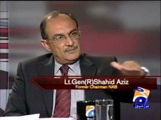 General Shahid Aziz with Hamid Mir - 4 (Capital Talk 07-12-09)
