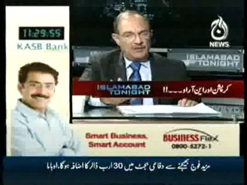 General Shahid Aziz in Islamabad Tonight with Nadeem Malik - ( 01 Dec 2009 )