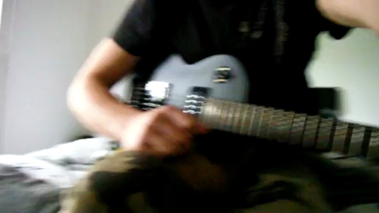 Guitare électrique test looper