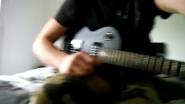 Guitare électrique test looper