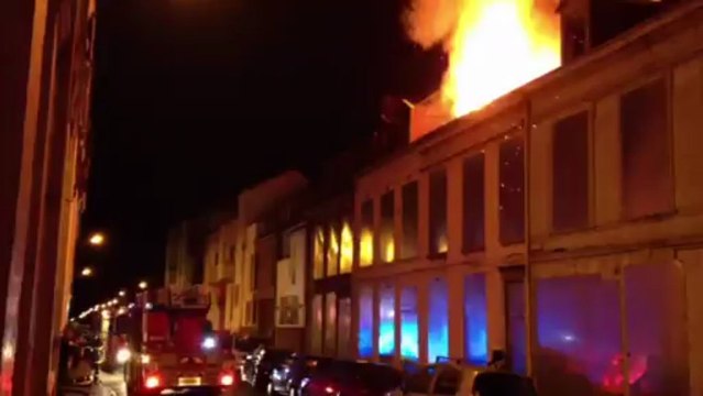 Calais : incendie dans un squat de migrants