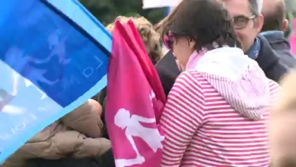 "Manif pour tous" : rassemblement esplanade des Invalides