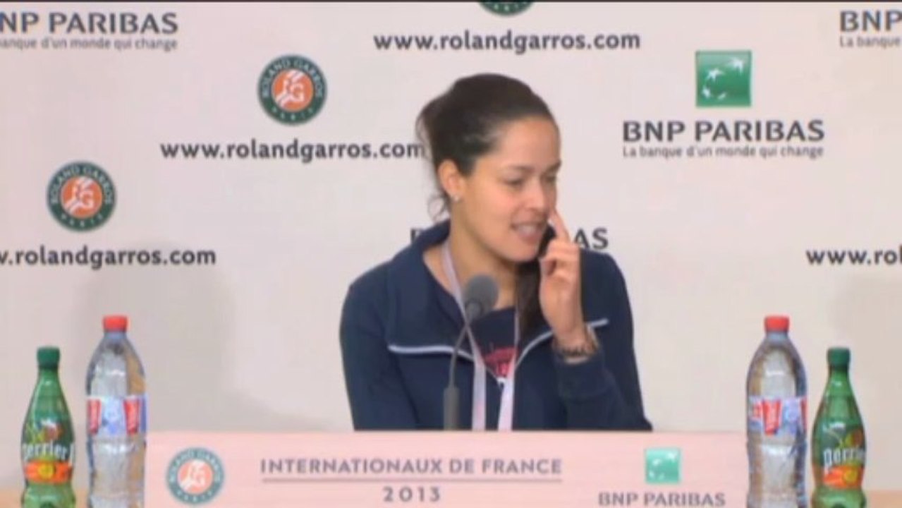 French Open: Ivanovic: 'Froh, das Match gewonnen zu haben'