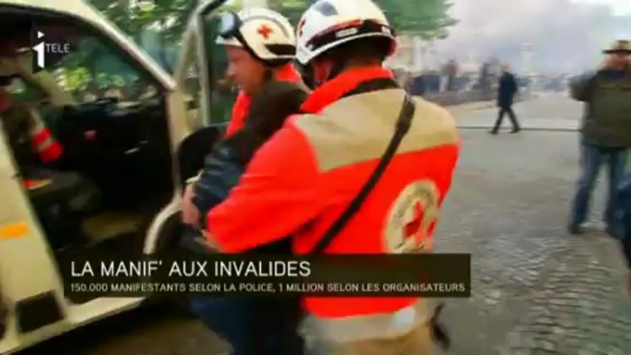 Incidents aux Invalides en marge de la Manif pour tous