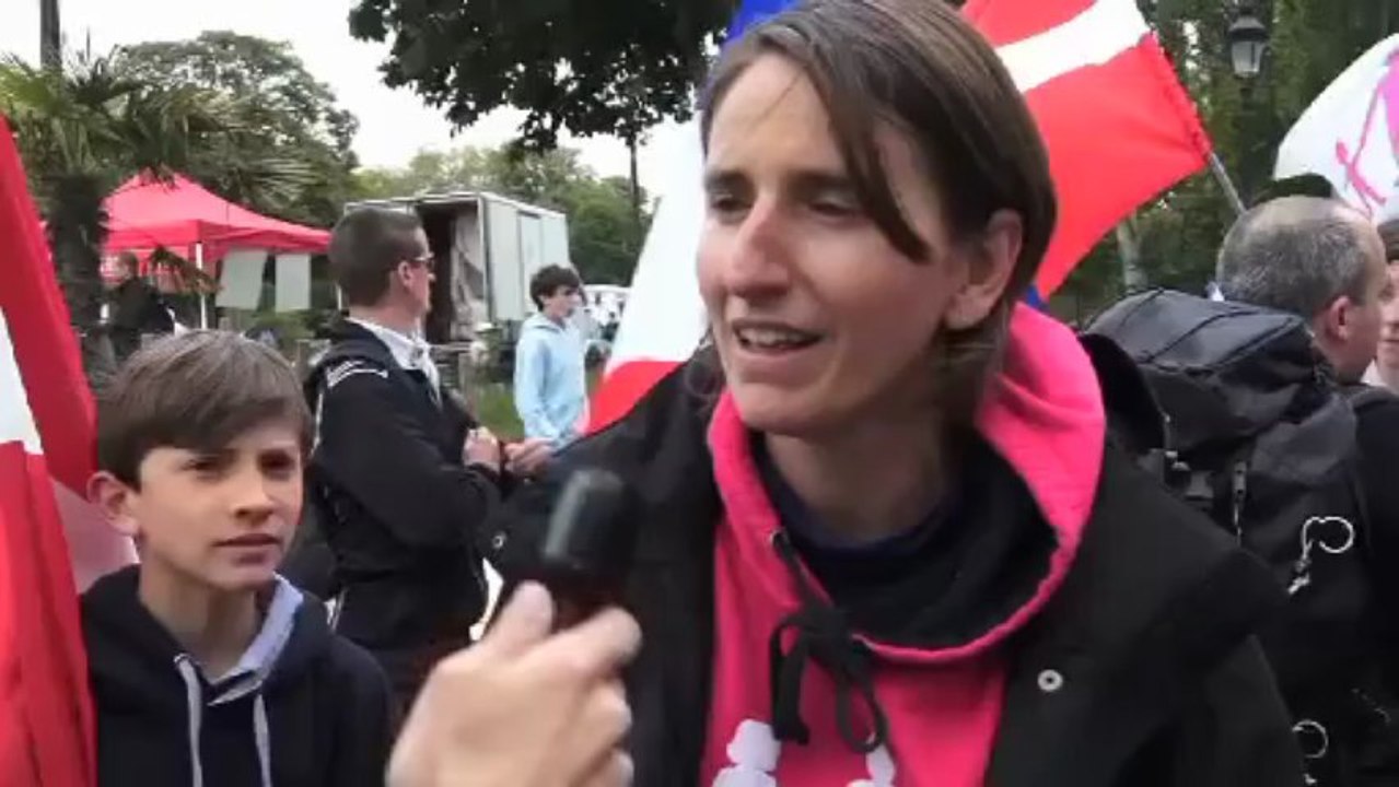 26 mai : Micro-trottoir Manif pour tous ^^