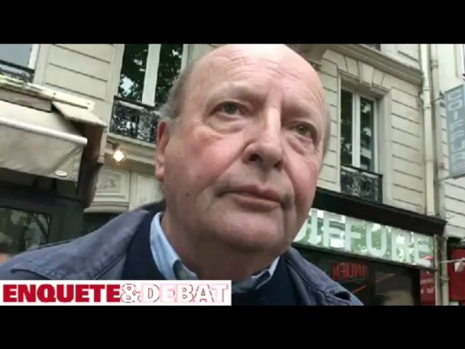 Dominique Jamet à la manif pour tous le 26 mai 2013