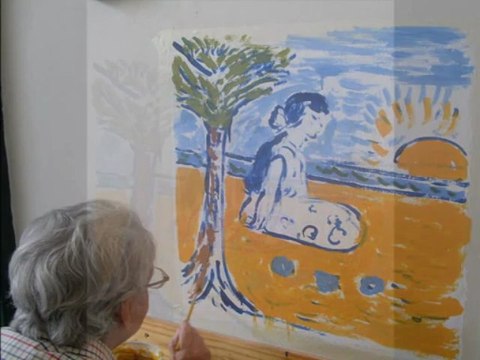 ARTE TERAPIA - Artistas discapacitados visuales - PINTURA MURAL (I)