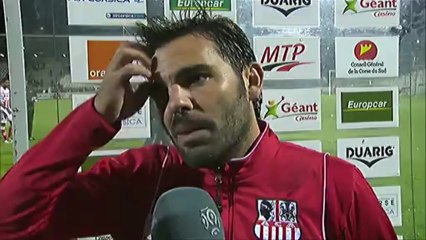 Interview de fin de match : AC Ajaccio - OGC Nice - saison 2012/2013