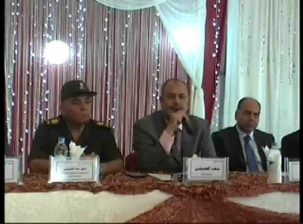 تكريم 172 من أسر الشهداء ومصابي القوات المسلحة والشرطة