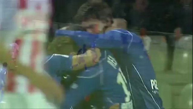 But Dario CVITANICH (50ème) - AC Ajaccio - OGC Nice (0-2) - saison 2012/2013