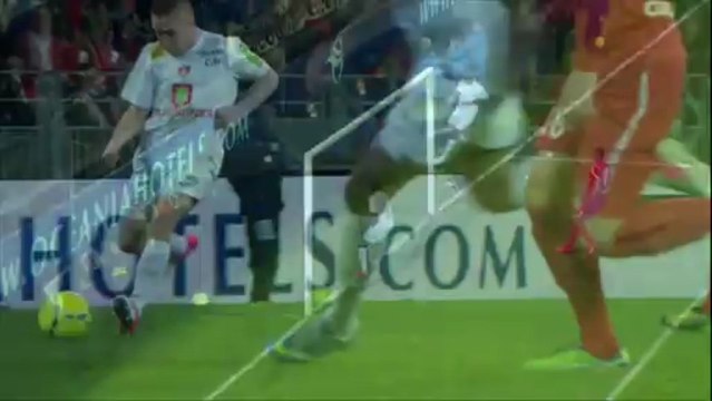 But Charlison BENSCHOP (90ème) - Stade Brestois 29 - AS Nancy-Lorraine (1-2) - saison 2012/2013