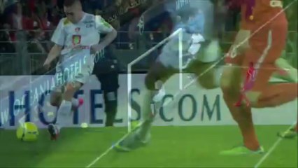 But Charlison BENSCHOP (90ème) - Stade Brestois 29 - AS Nancy-Lorraine (1-2) - saison 2012/2013