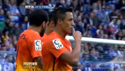 Gol Alexis Sanchez Vs Espanyol [26-05-2013]