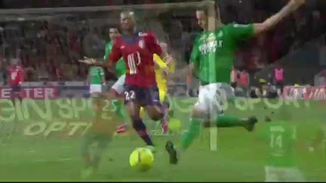 But Romain HAMOUMA (59ème) - LOSC Lille - AS Saint-Etienne (1-1) - saison 2012/2013