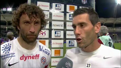 Interview de fin de match : Toulouse FC - Montpellier Hérault SC - saison 2012/2013