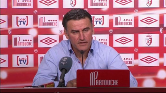 Conférence de presse LOSC Lille - AS Saint-Etienne : Rudi GARCIA (LOSC) - Christophe GALTIER (ASSE) - saison 2012/2013