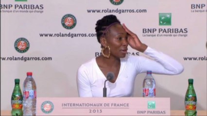 Roland Garros - Venus se ve con fuerzas para continuar en activo