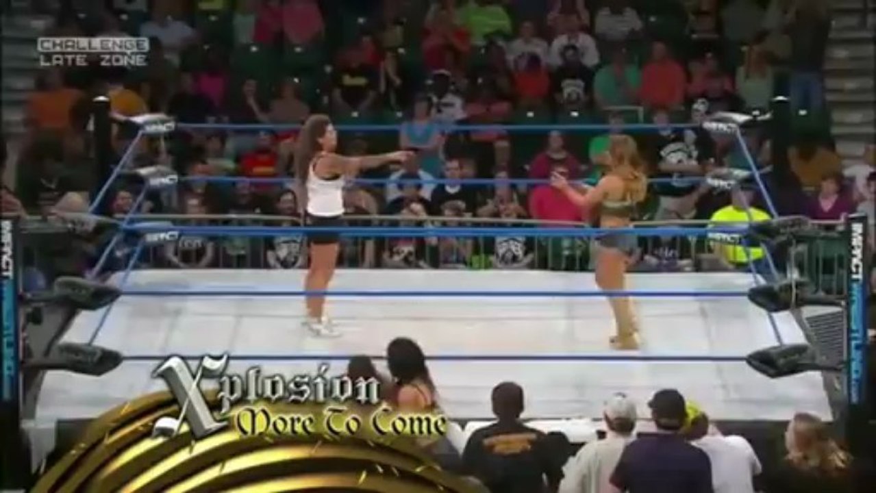 TNA Xplosion 5-22-13 Tara vs. Mickie James