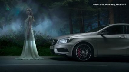 New A 45 AMG commercial puts team mates in the heat
