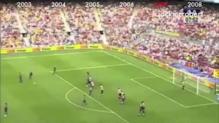 Ροναλντίνιο 96 γκολ με Μπαρτσελόνα