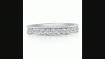 2ct Milgrain Prong Channel Eternity Band In 14k Wg, Gh Si, 39.5 Review