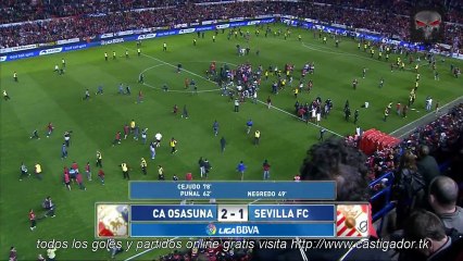 Resumen de la Jornada 37: Osasuna 2-1 Sevilla FC