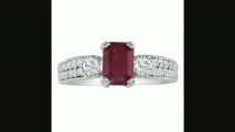 1 78ct Carved Antique Ruby And Diamond Ring In 14k White Gold Review