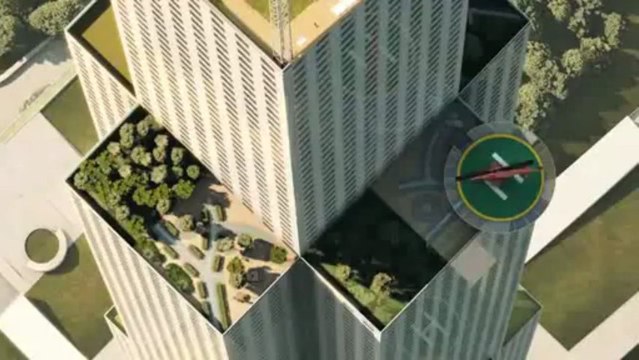 220-story high Sky City in Changsha, China