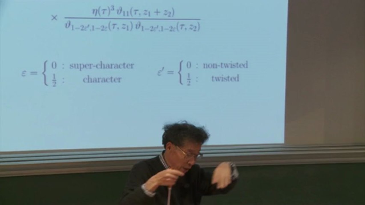 Mock modular forms and representation (Minoru WAKIMOTO)