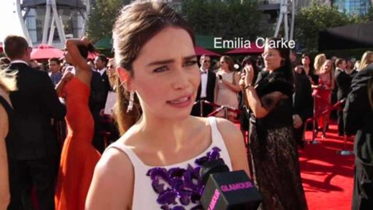 Red Carpet Roundup - Emmys 2012 Celebrity Red Carpet Report: How Stars Like Tina Fey, Get Ready for Emmy Night