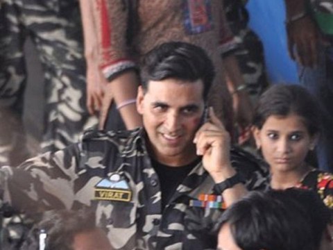 Akshay Kumar Gets Blooded On Location Of Pistol In Bandra