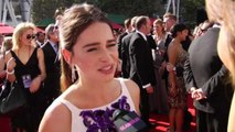 Red Carpet Roundup - We Play Emmys Trivia With the Casts of Modern Family, Girls, The Big Bang Theory, and More