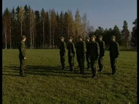 Kimi Räikkönen dans l'armée