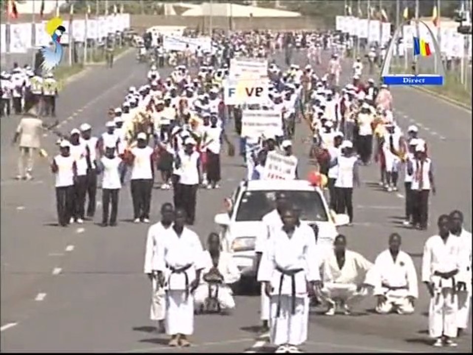 Défilé des 50ans d'indépendance du Tchad, Les Karatékids