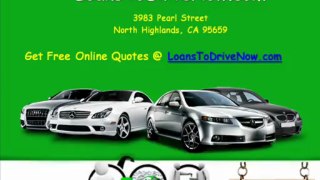 Get Used Car Auto Loan Private Party With No Credit Check