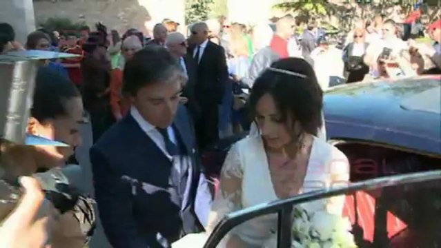 La boda de Israel Bayón y Cristina Sáiz, reúne exparejas