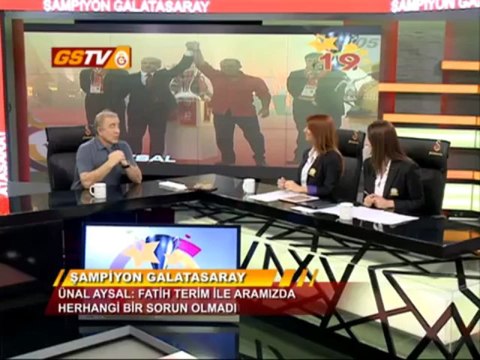GSTV Başkanımız Ünal Aysal GSTV'de Şampiyonluğu Değerlendirdi