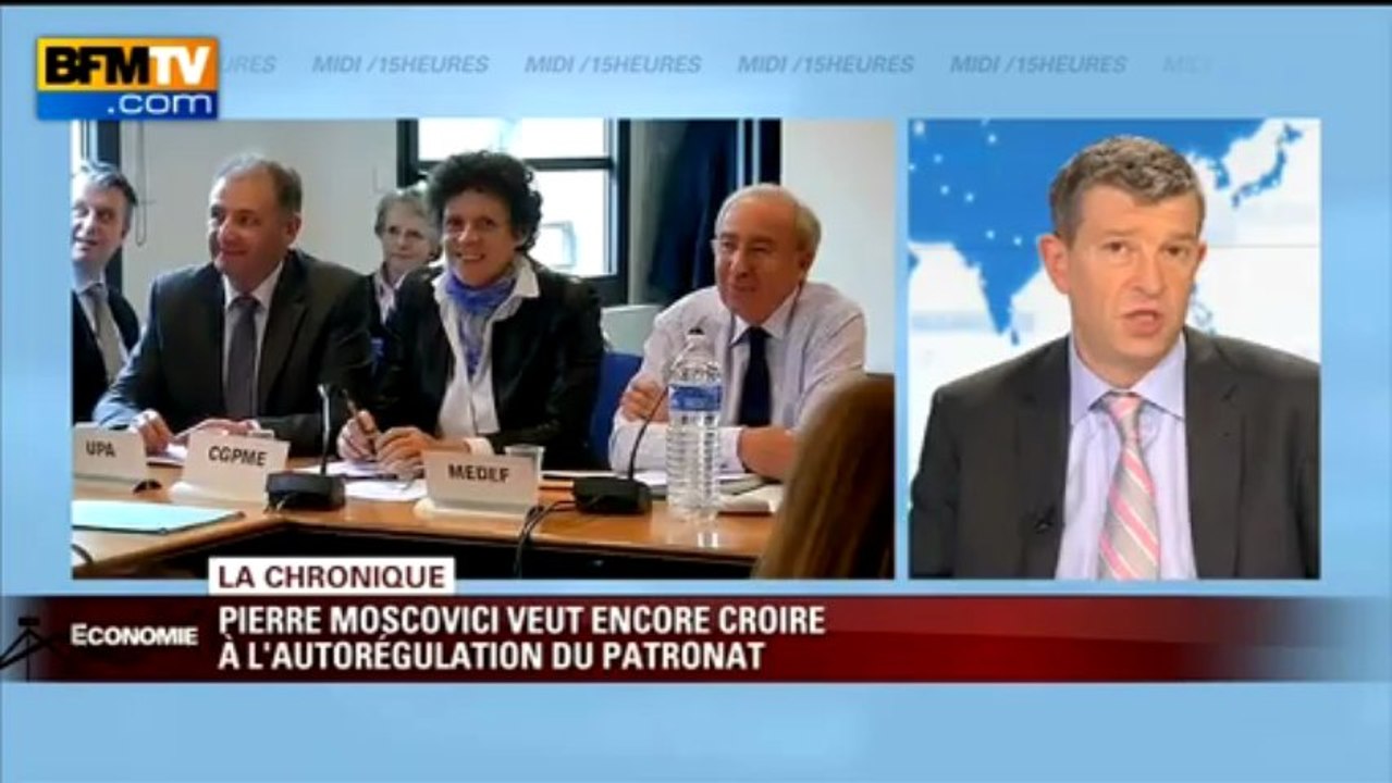 Chronique éco de Nicolas Doze: Moscovici veut croire à l'autorégulation du patronat - 27/05