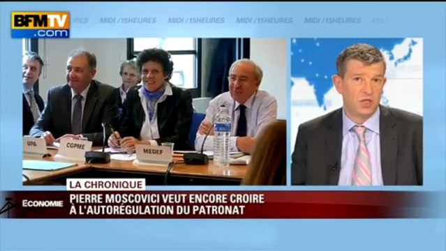 Chronique éco de Nicolas Doze: Moscovici veut croire à l'autorégulation du patronat - 27/05