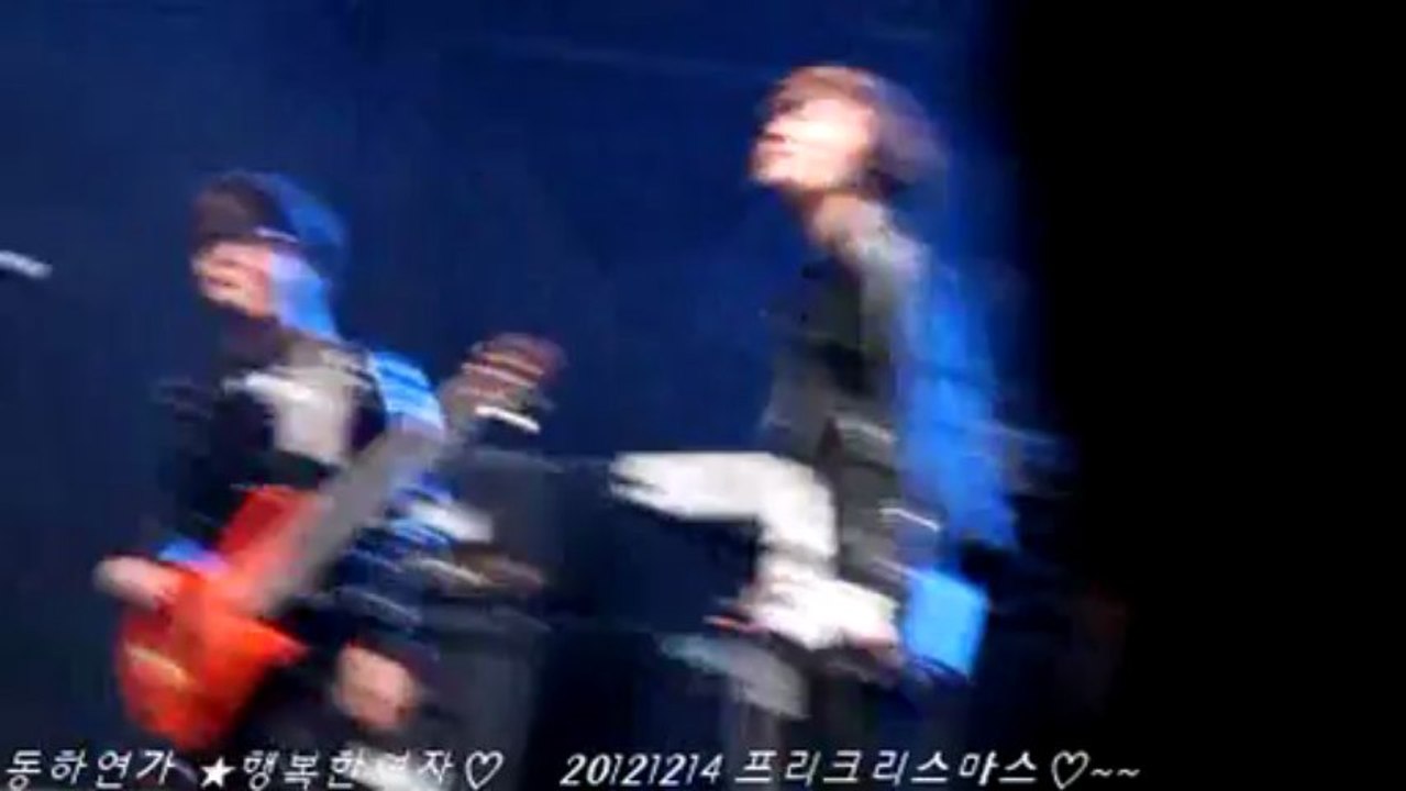 20121214 부활  정동하 프리크리스마스~~~~(화이트크리스마스외~~~~~)