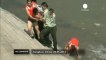 Dramatic rescue: Boy pulled from... - no comment
