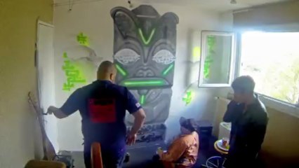 Marko 93, le graffeur qui vient peindre chez vous