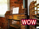 WOW A house made completely from newspaper